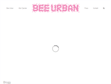 Tablet Screenshot of beeurban.se